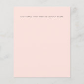 バジェット葉グリーン春庭園の結婚式 (裏面)