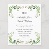 バジェット葉グリーン春庭園の結婚式 (正面)