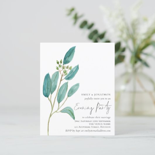 バジェット葉ブルー結婚夕べパーティー (スタンド正面)