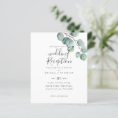 バジェット葉ユーカリウエディングレセプション夕べ (スタンド正面)