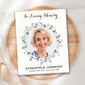 バジェット葬儀ユーカリ悔やみや弔慰サンキューカード