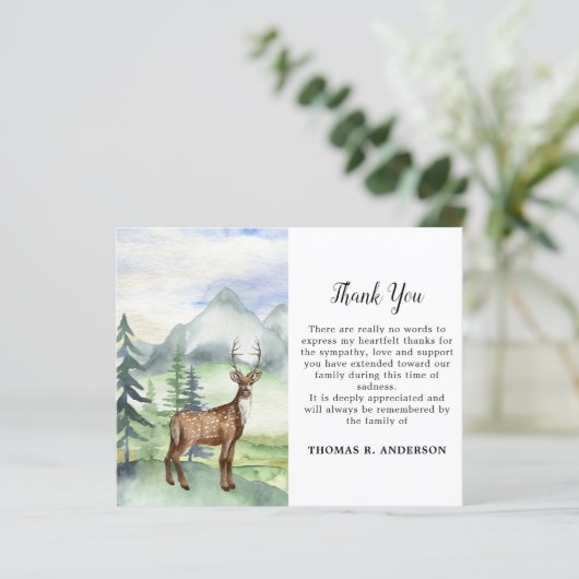 バジェット葬儀悔やみや弔慰サンキューウッドランドディアー (スタンド正面)