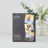 バジェット葬儀3フォト悔やみや弔慰サンキューカード (スタンド正面)