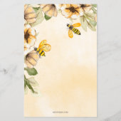 バジェット蜂蜜は途中はちみつ蜂の赤ちゃんシャワー (裏面)