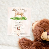 バジェット行くベビーランニング行く馬のフォアール赤ちゃんシャワー