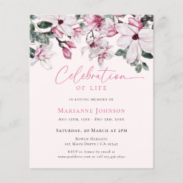 バジェット記念ピンクフローラお祝いオブ・ライフ