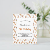 バジェット誕生日パーティー猫ホワイトゴールデンガール (スタンド正面)