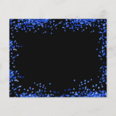 バジェット誕生日王室のブラックブルー日付を保存 (裏面)