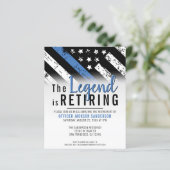 バジェット警察の退職シンブルーラインフラグパーティー (スタンド正面)