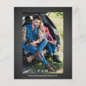 バジェット赤ちゃんの息GのChalkboard写真救日 (裏面)