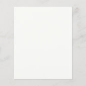 バジェット赤ちゃんシャワーパンパモダンスボホエレガントフライ チラシ (裏面)