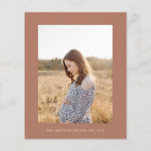 バジェット赤ちゃんシャワーパンパモダンスボホエレガントー チラシ (裏面)