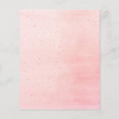 バジェット赤ちゃんシャワーボーホパンパスグラス赤面ピンク (裏面)