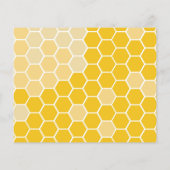 バジェット赤ちゃんシャワー招待状。 (裏面)