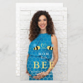 バジェット赤ちゃんシャワー母へビー引用文ハチの写真 (正面/裏面)