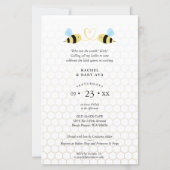 バジェット赤ちゃんシャワー母へビー引用文ハチの写真 (裏面)