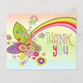 バジェット赤ちゃんシャワー虹のメッセージありがとう