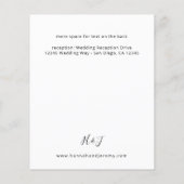 バジェット赤フローラ詳細 – 白VH2 (裏面)