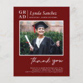 バジェット赤白写真卒業 (正面)