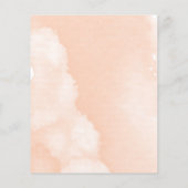 バジェット赤面ウォーターカラーサボスフィエスタベイビーシャワー (裏面)