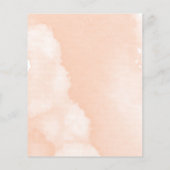 バジェット赤面ウォーターカラー&サボスフィエスタ誕生日 (裏面)