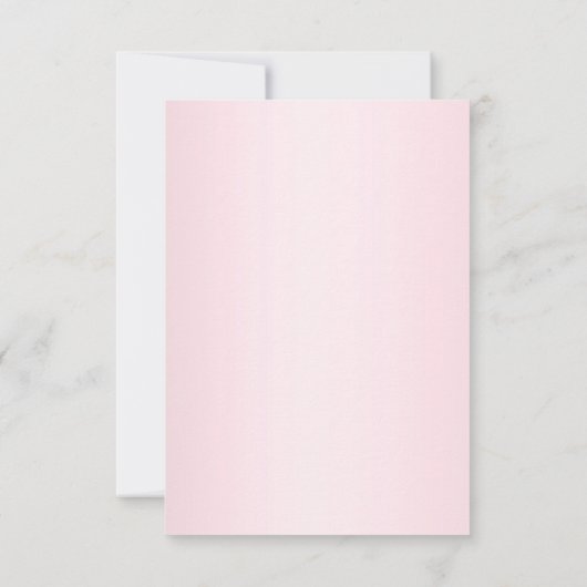 バジェット赤面ピンクグリッターバルーン子供の誕生日 ノートカード (裏面)