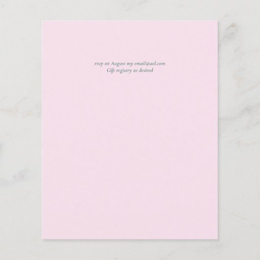 バジェット赤面ピンクマグノリアスセージ結婚ユーカリ (裏面)