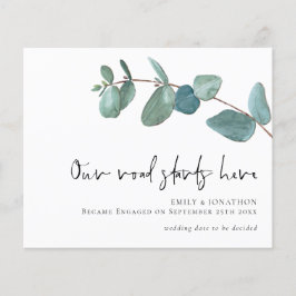 バジェット道路はここからユーカリ婚約