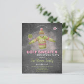 バジェット醜いセータークリスマスパーティの招待状 (スタンド正面)