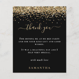 バジェット金ゴールドグリッターフォトエンパーティーブラック感謝してい