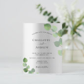 バジェット銀ユーカリモダング結婚リー (スタンド正面)