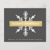 バジェット雪企業のクリスマスホリデーシーズン (正面)