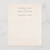 バジェット雪山冬湖の木 (裏面)