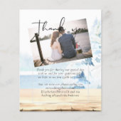 バジェット雪山冬湖の木 (正面)