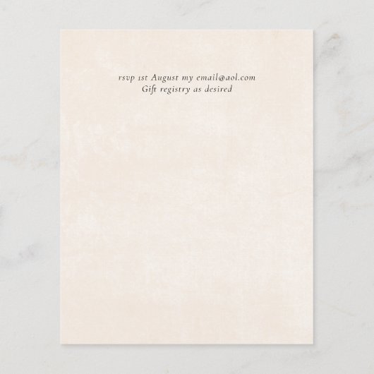 バジェット雪山冬湖の木 (裏面)