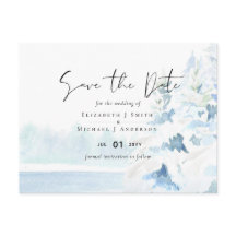 バジェット雪山冬湖の木