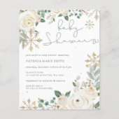 バジェット雪男女兼用雪の赤ちゃん (正面)