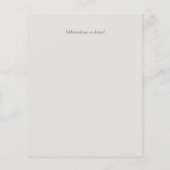 バジェット青銅リーフ結婚のエンクロージャ詳細 (裏面)