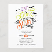 バジェット食べドリンクと怖いハロウィンBashパーティー (正面)