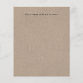 バジェット食べドリンクヴィンテメリーージクリスマス招待状 (裏面)