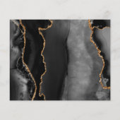 バジェット黒金ゴールドゲート大理石日付の保存 (裏面)