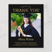 バジェット黒金ゴールド写真卒業 (正面)