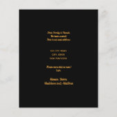 バジェット黒金ゴールド都市スカイラインの移動発表 (裏面)