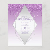 バジェット18th誕生日ドリッピンググリッターグラマー (正面)