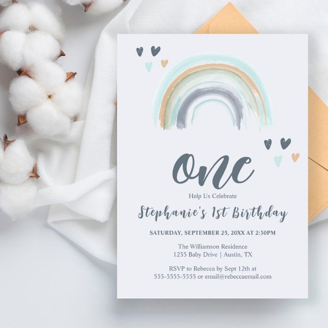 バジェット1stバースデーブルーボーホレインボー (クリエイターアップロード済み)