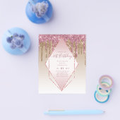 バジェット21th誕生日ドリッピンググリッターグラマー チラシ (シングル)