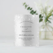 バジェット25結婚周年記念シルバーグリッター (スタンド正面)