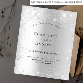 バジェット25結婚周年記念シルバーグリッター