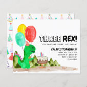 バジェット3レックスバルーンディオナーズ3歳の誕生日 (正面/裏面)