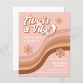 バジェット5はヴィベレトロデイジーガール誕生日 (正面/裏面)